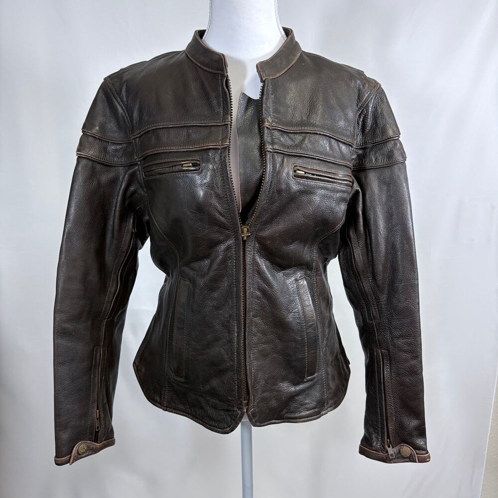 First Classics leather jacket, size small